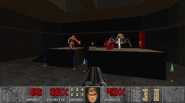 DOOM 2: Cyberdemon vs Spider Mastermind
