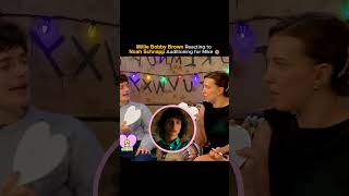 Millie Bobby Brown Reacting to Noah Schnapp Auditioning for Mike 😭