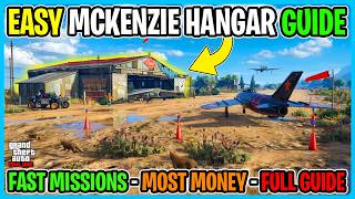 GTA Online Easy Solo Mckenzie Field Hangar Guide (Solo Oscar Guzman Flies Again Guide) Wealth