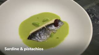 Simon dines at albert adria's enigma in barcelona, spain