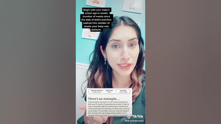 Milestones For Preemies | Dr. Amna Husain #shorts #preemies #pedsmilestones