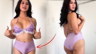 The Ultimate Purple Collection: Transgender Lingerie Try-On & Review
