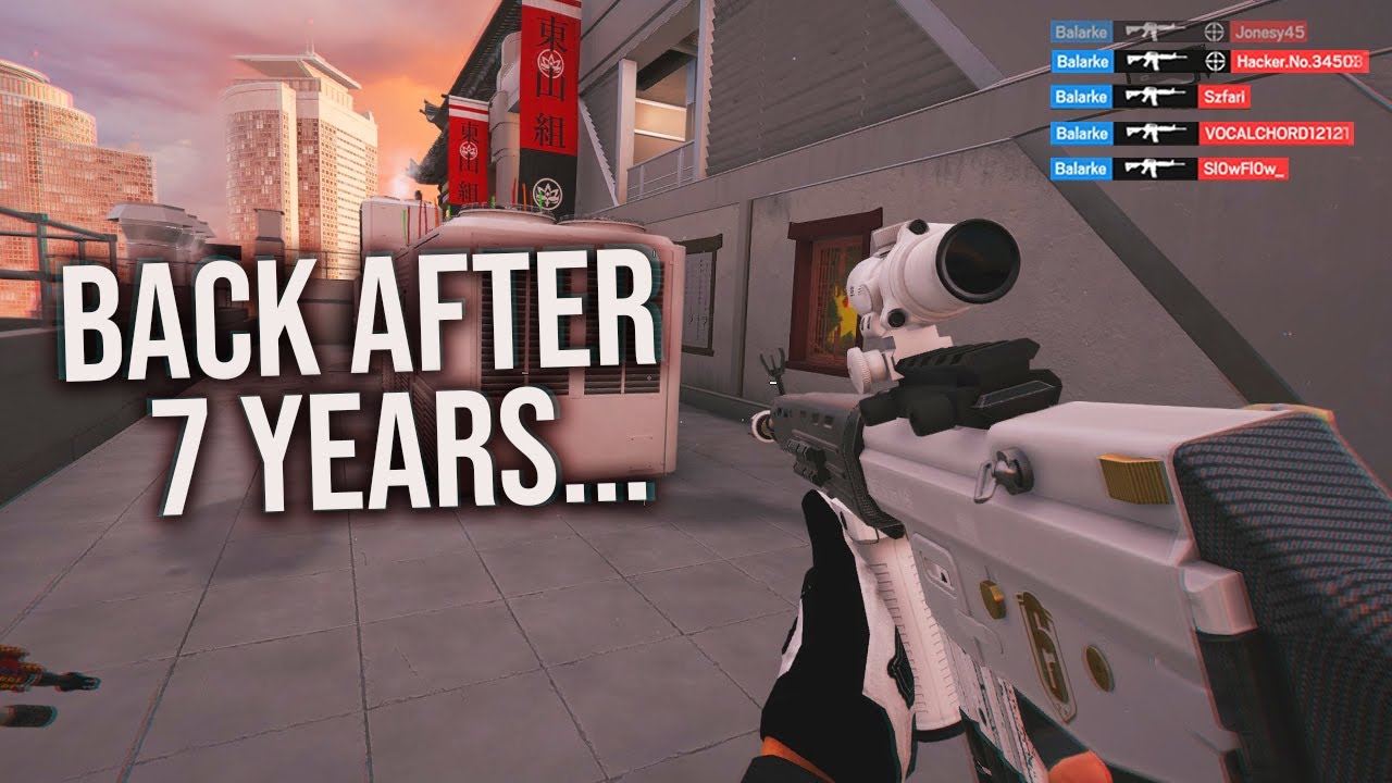 Coming Back To Rainbow Six Siege After 7 Years... - YouTube