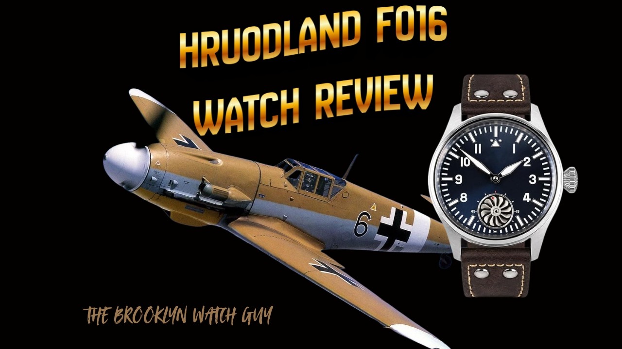 HRUODLAND F016 watch review - YouTube