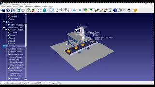 Célula Robotizada Pick & place en RoboDK