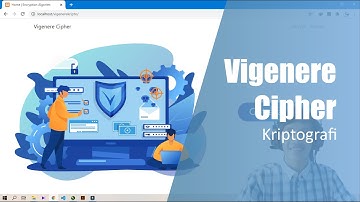 Vigenere Cipher - Kriptografi