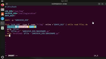 Log Rotation & Archiving with Bash