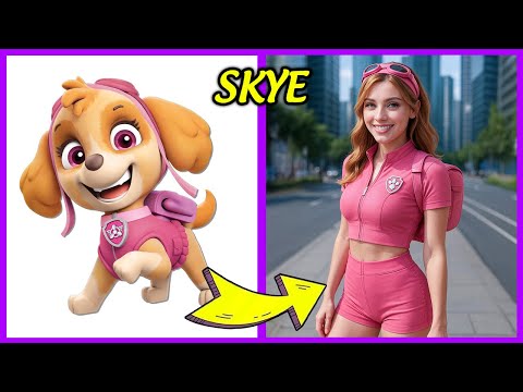 How Paw Patrol Characters Look In Real Life 2025 Guess The Paw Patrol Characters By Voice 