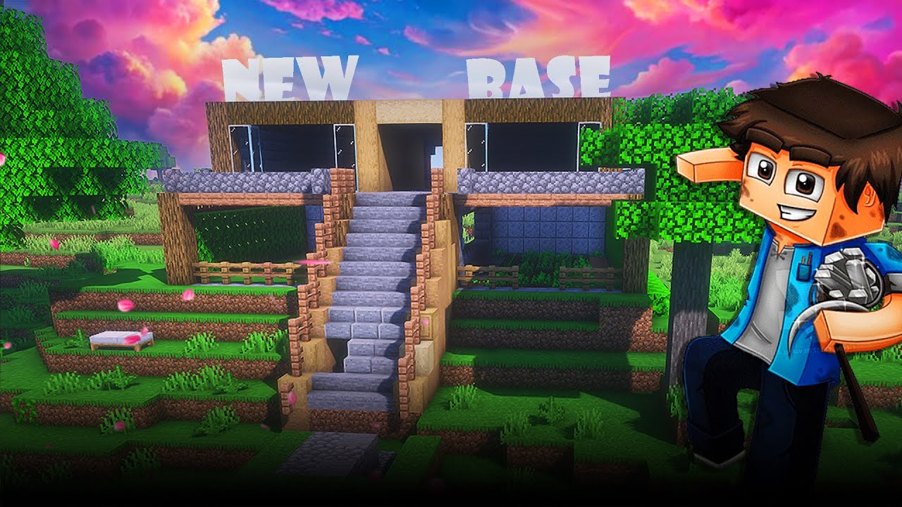 I BUILT NEXT LEVEL BASE IN MY MINECRAFT WORLD ! #2 - YouTube