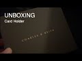Charles &amp; Keith Card holder Unboxing
