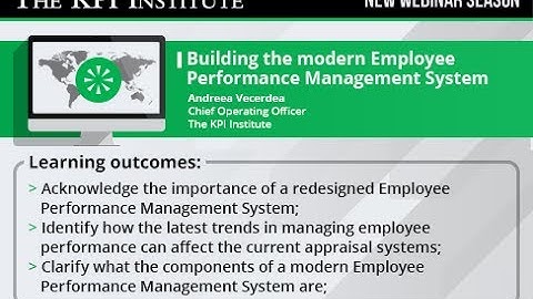 Building the Modern Employee Performance Management System