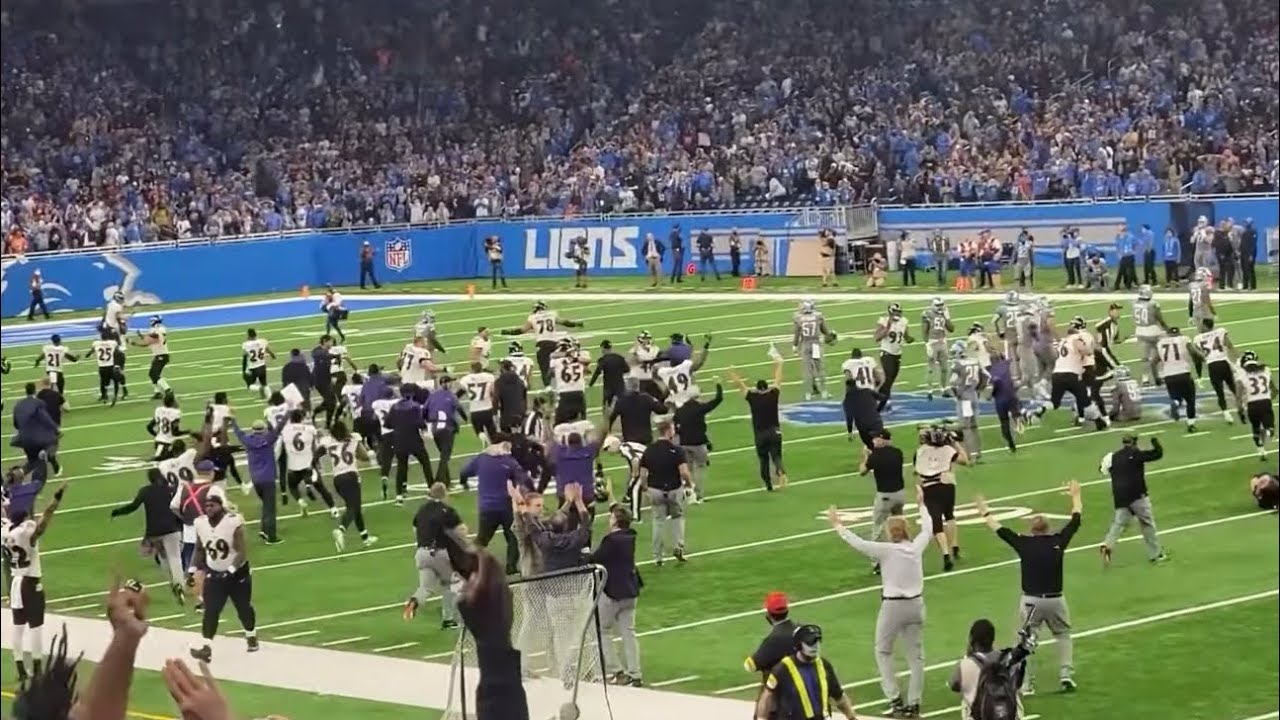 Justin Tucker Game Winning 66 Yard Field Goal CROWD VIEW!!!! YouTube