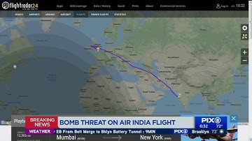 Bomb threat forces Newark-bound flight to make emergency landing in London