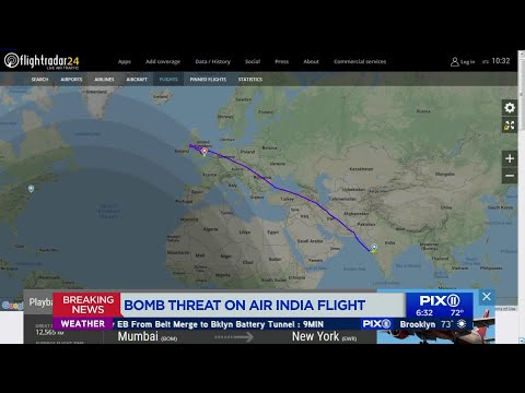 Bomb threat forces Newark-bound flight to make emergency landing in London