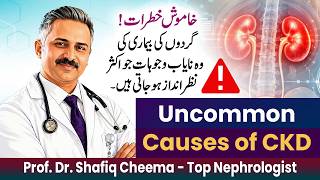 Uncommon Causes of CKD | گردوں کی دائمی بیماری (CKD) کی غیر معمولی وجوہات