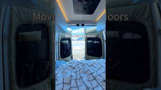 Rear Door Insulation that Moves With the Doors