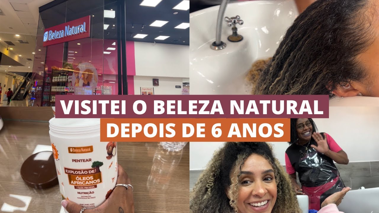 MINHA EXPERIÊNCIA NO SALÃO BELEZA NATURAL | tratamento, finalização e mais