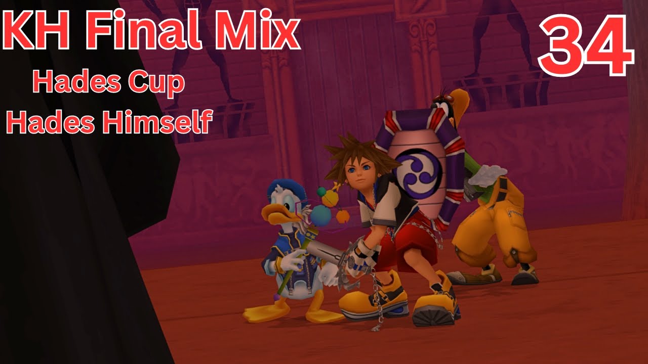 Kingdom Hearts Final Mix NC Proud Mode Hades Cup Seeds 1910