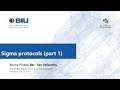 Sigma Protocols Part1 Benny Pinkas 