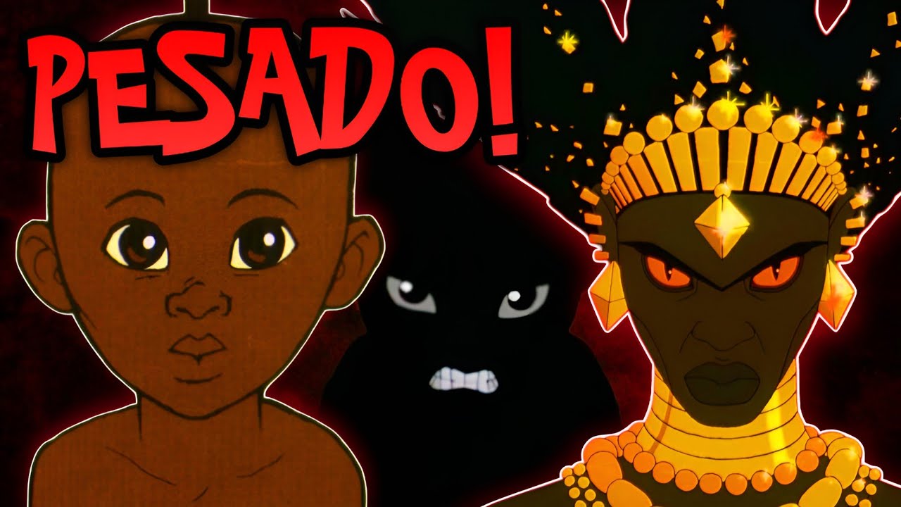 Kiriku finge ser INFANTIL, mas é PESADO e obscuro...