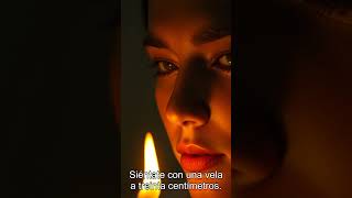 Trataka: Meditación con Vela para Calmar la Mente #shortviral #ansiedad #namaste #suenoreparador
