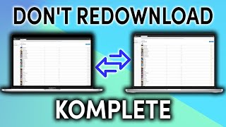 Transfer KOMPLETE to a NEW computer WITHOUT RE-INSTALL 🤯
