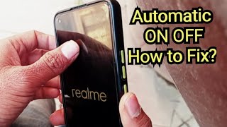 Automatic on off problems in realme, realme auto restart problem, switch on off realme phone