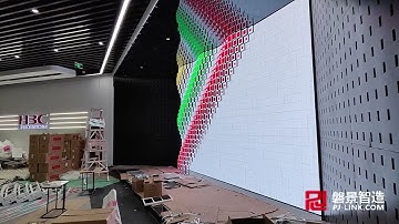 A new LED wall project finished last week