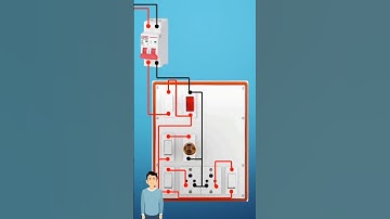 3 Switch 2 Socket 1 Indicator 1 Fuse 1 Holder Board Connection Wiring #shorts #short #electrical