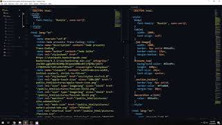 Bootstrap Navigation Bar and Code style tips and tricks with Sublime
