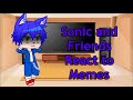 Sonic and friends react to memes || GCRV|| Flash warning || Links for memes in description