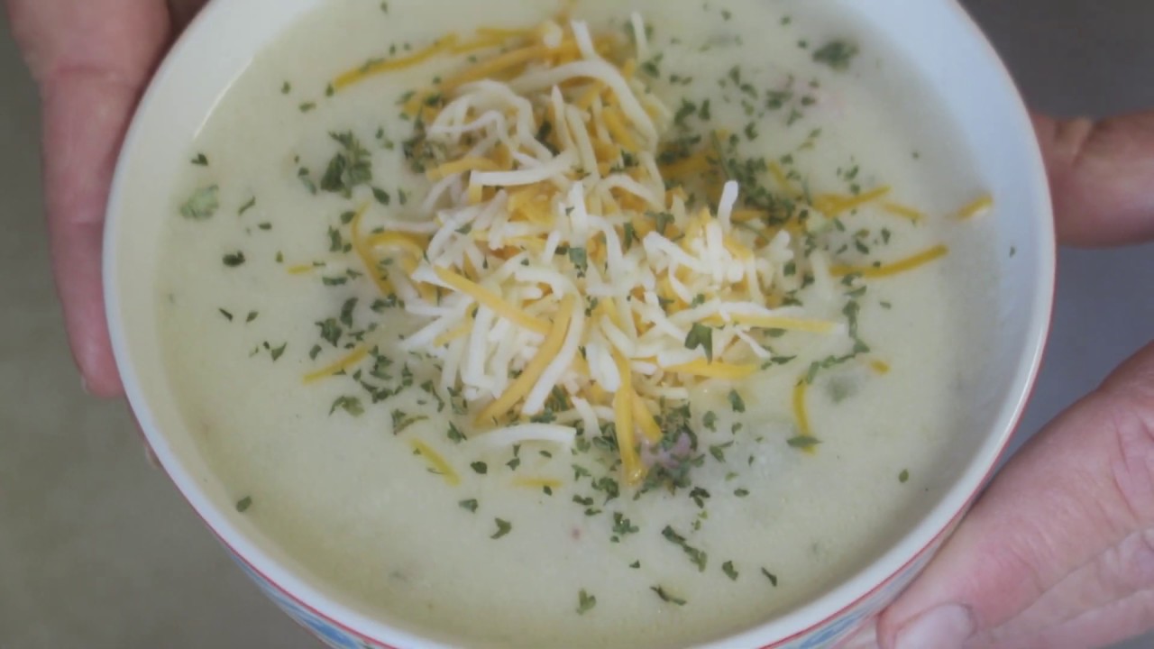Potato Soup Recipe Food Porn - YouTube