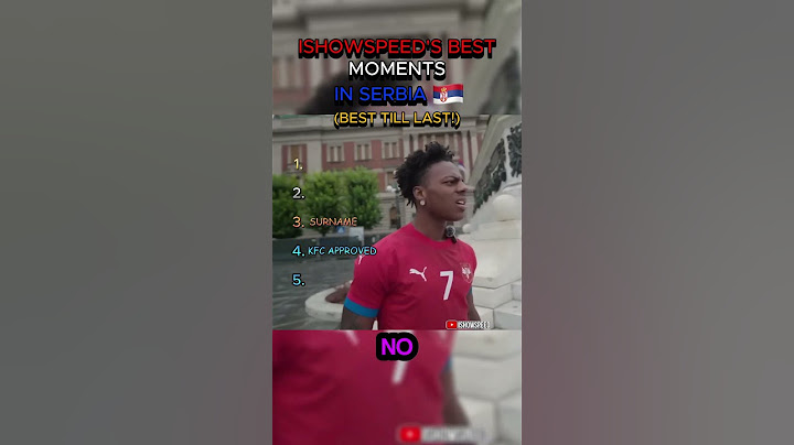 ISHOWSPEED IN SERBIA!!! 🇷🇸 🇷🇸 🇷🇸  #ishowspeed #viral #serbia