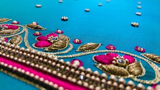 Most Beautiful Aari Work Blouse Designs Maggam Work