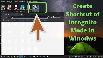 ✅ How To Create Shortcut of Incognito Mode In Windows 10/11