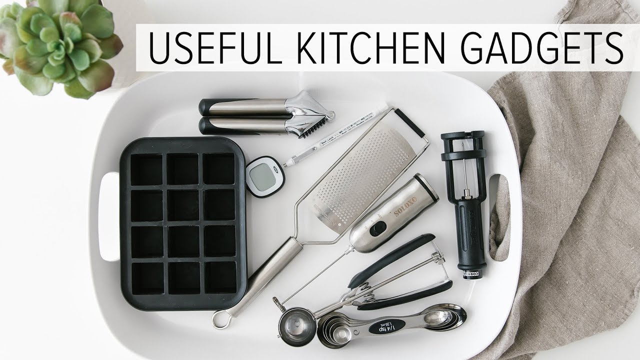 8 USEFUL KITCHEN GADGETS  kitchen organization + minimalism 
