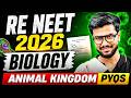 RE-NEET 2026 🔥 Animal Kingdom PYQs | Most Important Questions | By Subash Sir