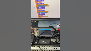 VEX Test Bed Level 2 Program 7 Optical Sensor Color Reading LED #shorts