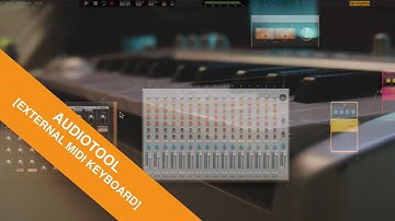 Audiotool Tutorial in English. 3rd Lesson [ External MIDI Keyboard ]