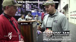 Actaeon Outdoors 60x Custom Strings @ 2017 ATA Show