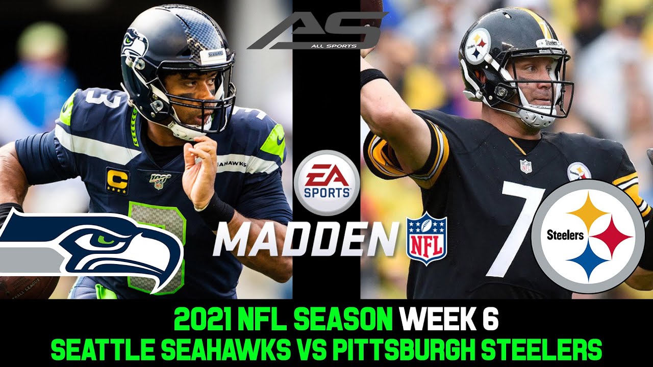 NFL 2021 Season - Week 6 - Seattle Seahawks vs Pittsburgh Steelers - 4K