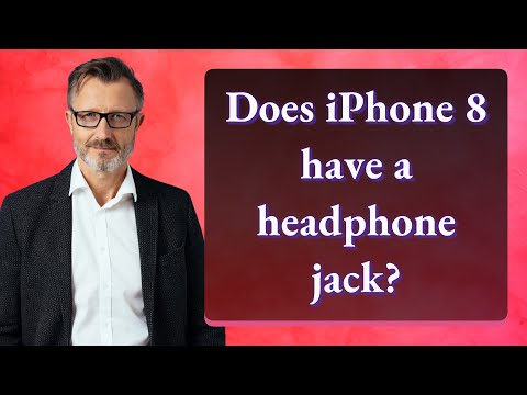 Video: Følgte iphone 8 høretelefoner?