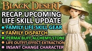FAMILY LIFE SKILL GEAR, FAMILY DISPATCH, RECAP LIFE SKILL UPDATE HEIDEL BALL 2026 (Black Desert) BDO