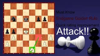 The Most Important Chess Endgame Plann You Must Know || Quick rating improvement |