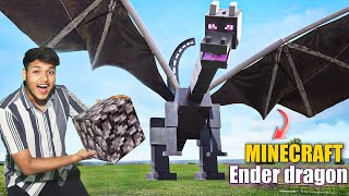 I Built Minecraft Ender Dragon In Real Life !