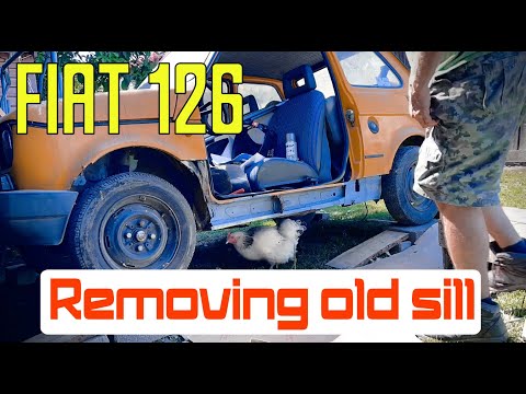 Restoring a Polish Fiat 126: DIY Repair Panel Installation