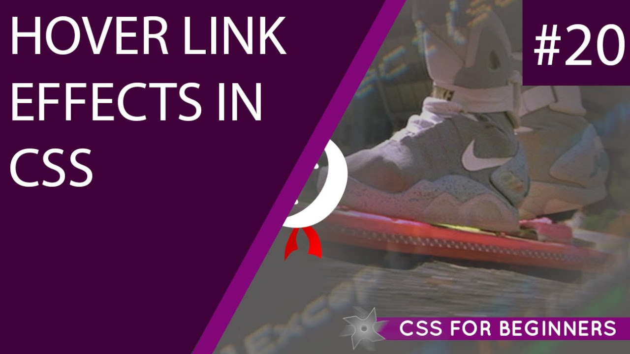 hover css คือ  New Update  CSS Tutorial For Beginners 20 - Hover, Active \u0026 Visited Effects