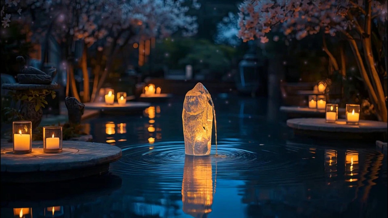 Sleep Instantly Tonight — Relaxing Waterfall & Healing Piano for Insomnia