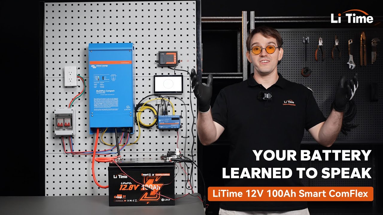 ⚡Your Battery Learned to SPEAK! | LiTime 12V 100Ah Smart ComFlex w/ T5.0 Tech