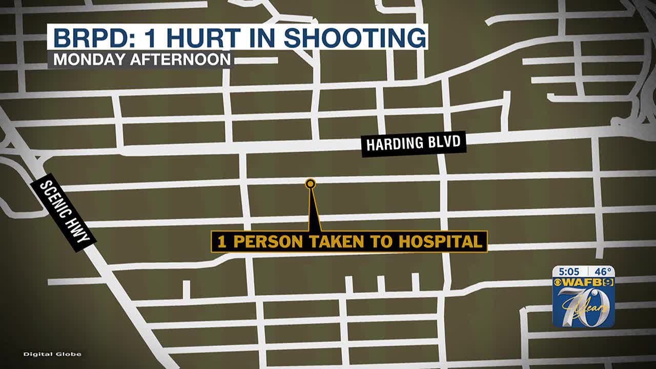 1 person injured in shooting Monday afternoon, police say - YouTube